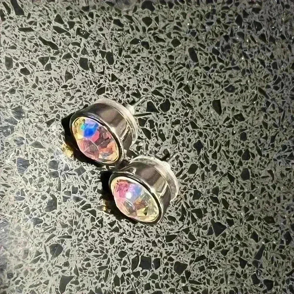 NWOT | Betsey Johnson | Kaleidoscope Diamond Stud Earrings - Picture 10 of 13